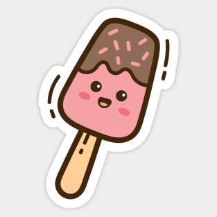 Cute Ice Cream Sticker